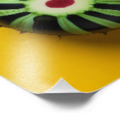 Impression Photo Couleurs de fruits abstraits (Coin)