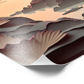 Impression Photo Coupe de papier de scène chinois antique (Coin)