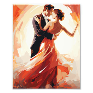 Impression Photo Couple de Danse Danse Ballroom