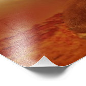 Impression Photo Couple de lions dans le safari (Coin)