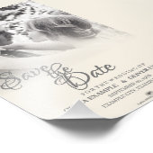 Impression Photo Couple mariage en monochrome (Coin)