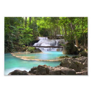 Impression Photo Courant dans la forêt tropicale