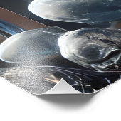 Impression Photo Courants métalliques (Coin)