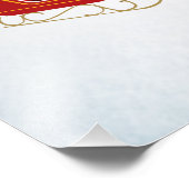 Impression Photo Cours, Père Noël, cours ! (Coin)