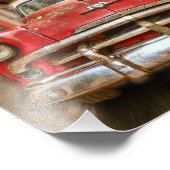 Impression Photo Course automobile dans les rues de la vieille Hava (Coin)