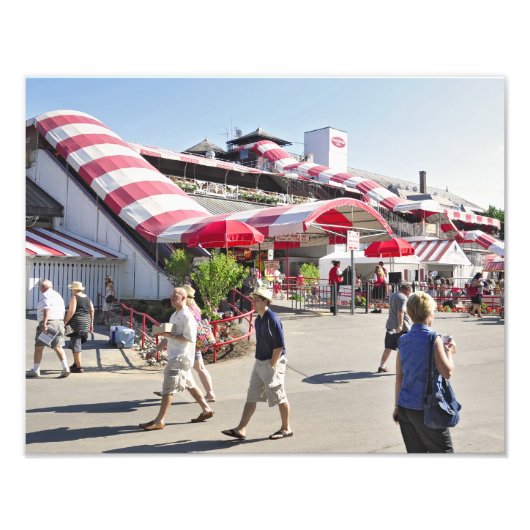 Impression Photo Course de Saratoga (Devant)