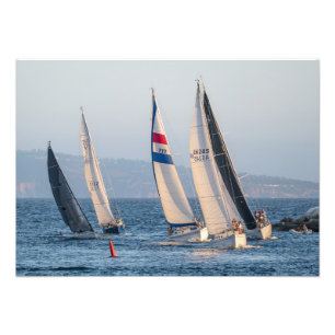Impression Photo Course de yacht - Marina Del Rey, CA