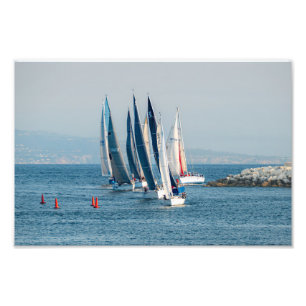 Impression Photo Course de yacht - Marina Del Rey, CA