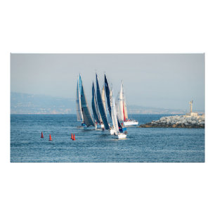 Impression Photo Course de yacht - Marina Del Rey, CA