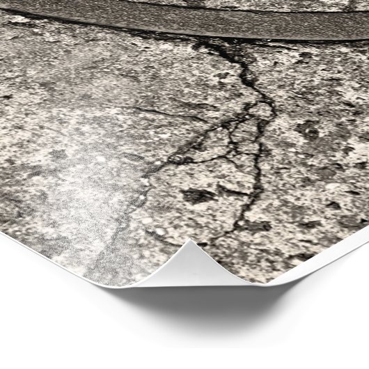 Impression Photo Couverture de trou de manège de New York (Coin)