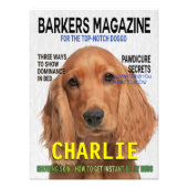 Impression Photo Couverture du magazine Cocker Spaniel Parody (Devant)