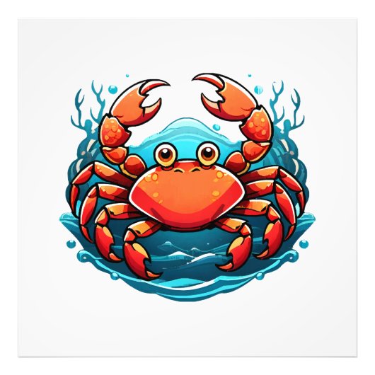 Impression Photo crabe-drole (Devant)