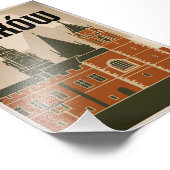 Impression Photo Cracovie Pologne vintage (Coin)