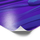 Impression Photo Crâne gothique céleste avec rêve floral enchanté (Coin)