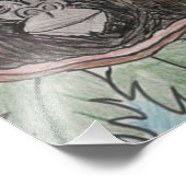 Impression Photo Crayon couleur Gorillla (Coin)