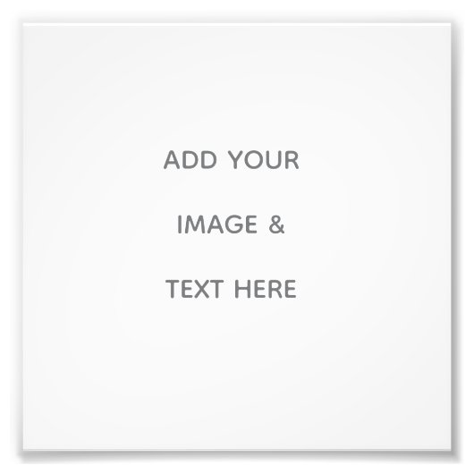 Impression Photo Create Your Own white  (Devant)