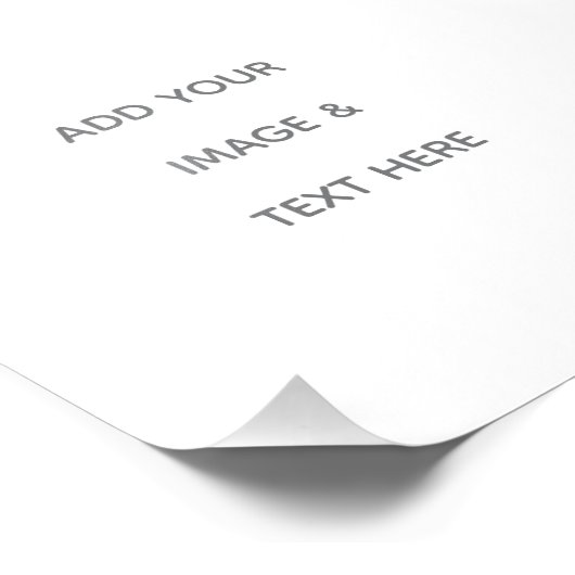 Impression Photo Create Your Own white  (Coin)