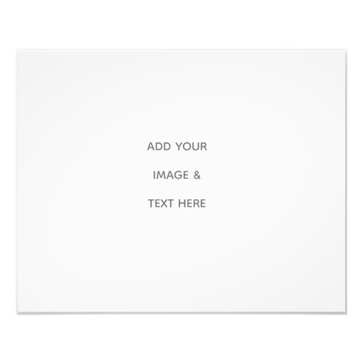 Impression Photo Create Your Own white  (Devant)