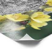 Impression Photo Créez votre propre cadre de fleurs multicouches de (Coin)