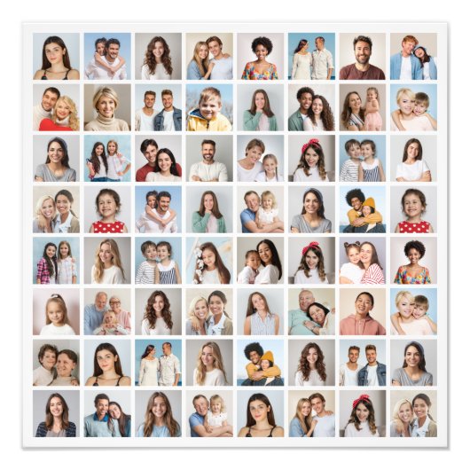 Impression Photo Créez votre propre collection de photos de 64 phot (Devant)