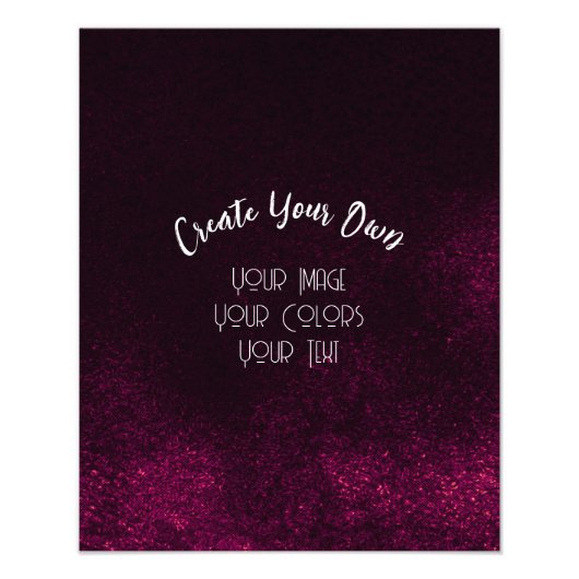 Impression Photo Créez votre propre personnalisation (Devant)