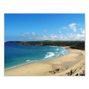Impression Photo Crique les Cornouailles Angleterre de Sennen