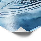 Impression Photo Cristal Drop : Une Aquarelle (Coin)