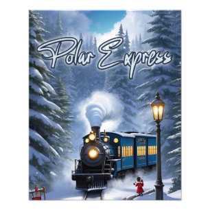 Impression Photo Croire - Train d'Express polaire