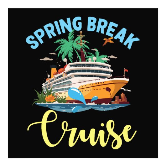 Impression Photo Croisière de vacances de printemps (Devant)