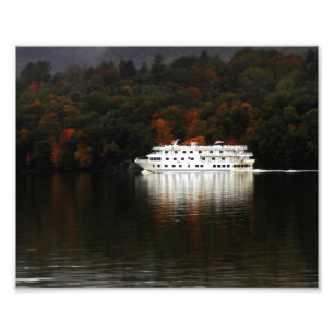Impression Photo Croisière sur la rivière d'automne