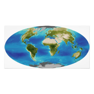 Impression Photo Croissance de plantes moyenne de la terre