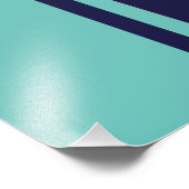 Impression Photo Croix chrétienne bleue différentes variantes (Coin)