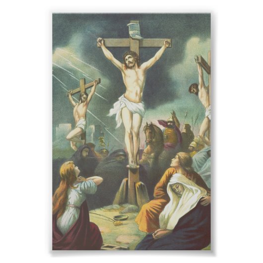 Impression Photo Crucifixion de Jésus-Christ (Devant)