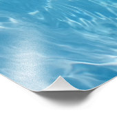 Impression Photo Crystal Clear Sky Blue Pool Water (Coin)