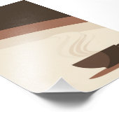 Impression Photo Cup of Coffee in Retro Style (Coin)