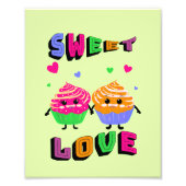 Impression Photo cupcakes mignons (Devant)