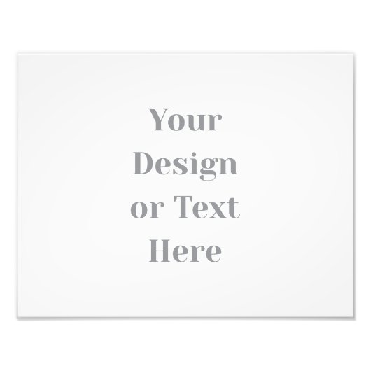 Impression Photo Customizable Your Design or Text Here Personalized (Devant)
