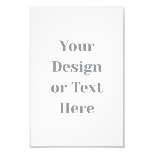 Impression Photo Customizable Your Design or Text Here Personalized (Devant)
