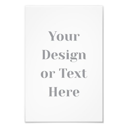 Impression Photo Customizable Your Design or Text Here Personalized (Devant)