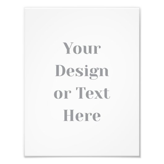 Impression Photo Customizable Your Design or Text Here Personalized (Devant)