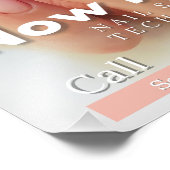 Impression Photo Customize Now Hiring Nail Salon Technician Pink (Coin)