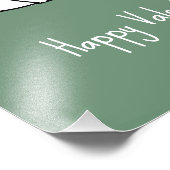 Impression Photo Cute Cat Couple Heureuse Sainte-Valentin Pastel Gr (Coin)