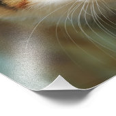 Impression Photo Cute Curieux Chat Kitten Yeux de prière - Paperpri (Coin)