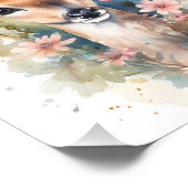 Impression Photo Cute Forest Baby Chers pintes Nursery Art (Coin)