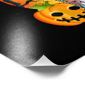 Impression Photo Cute Halloween Girls Witchy Unicorn Halloween (Coin)