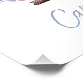 Impression Photo Cute Pastel Chouette à cartons rose et bleu (Coin)