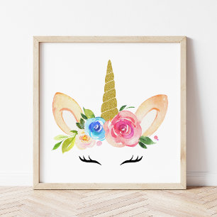 Impression Photo Cute Unicorn, Magic Unicorn, Petite infirmière, Ro