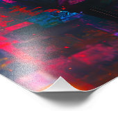 Impression Photo Cyber Geisha, une fusion de tradition et de techno (Coin)
