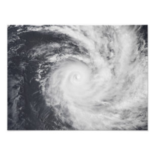 Impression Photo Cyclone Zoe dans l'océan de South Pacific