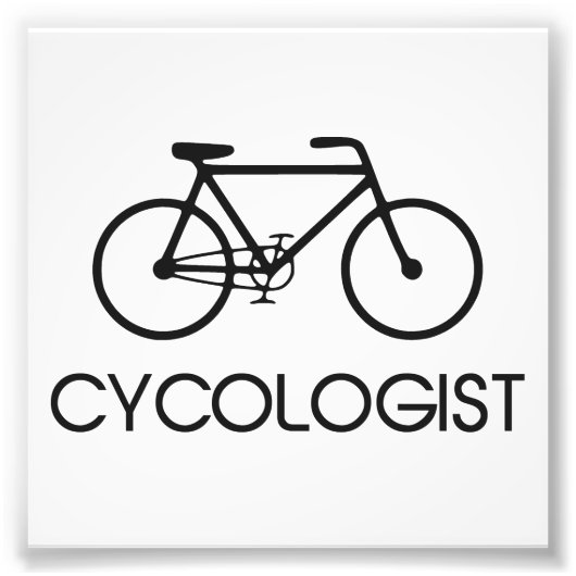 Impression Photo Cycologiste Cycle cycliste (Devant)